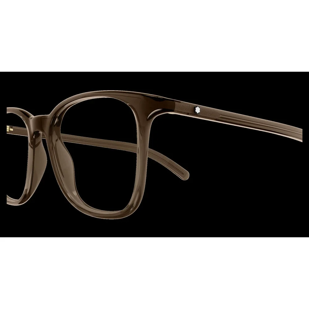 NWT Mont Blanc MB0327o Brown 54mm Eyeglasses